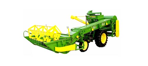 tractor harvester machine